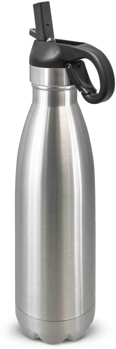 Silver Chimera Vacuum Drink Bottle - Flip Lid
