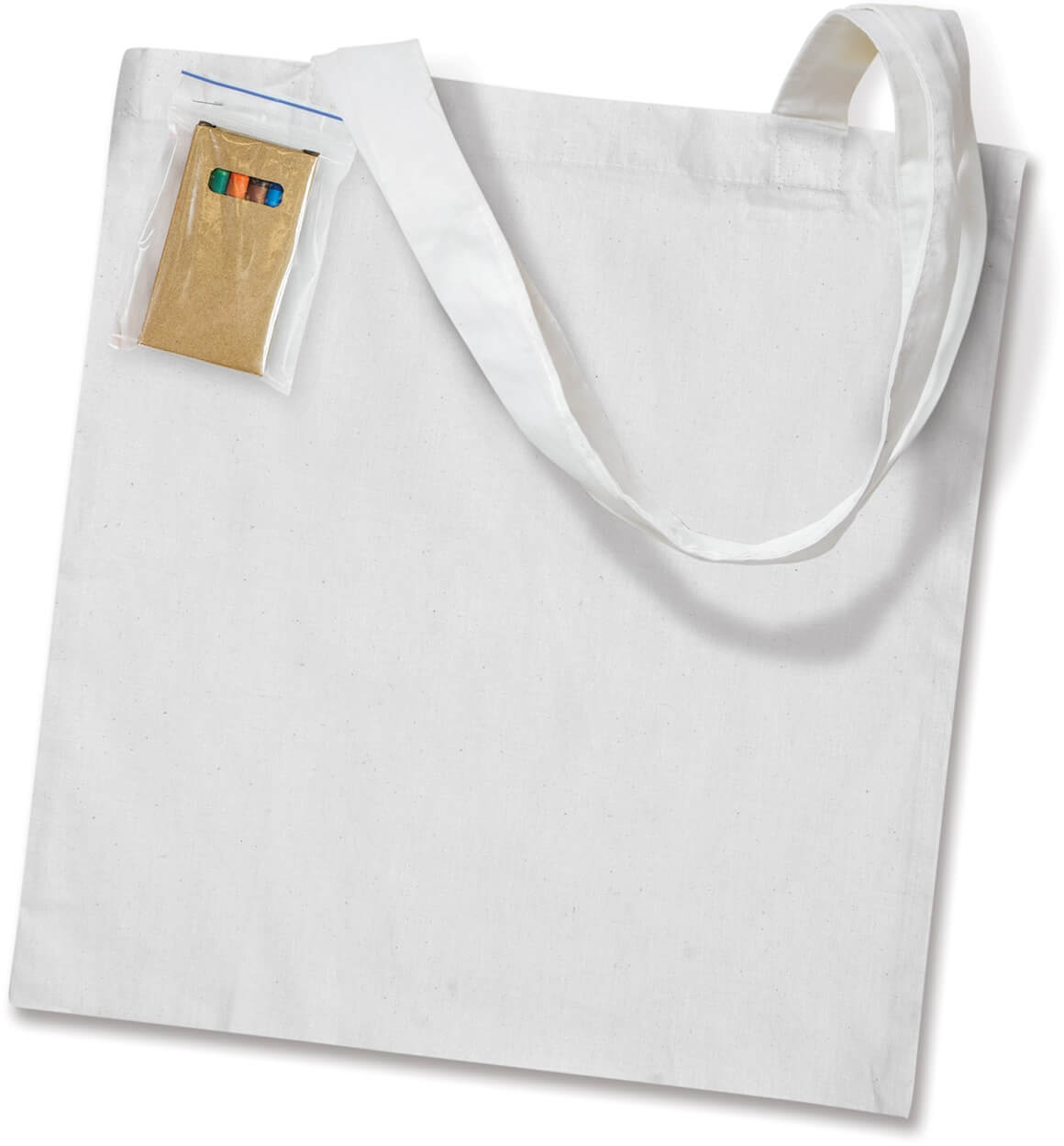 White  Sonnet Colouring Tote Bag