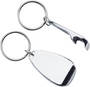 Silver Keyring with Bottle Opener 