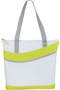 Green Premium Zippered Tote