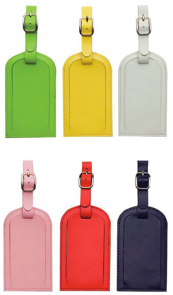 Coloured Luggage Tag