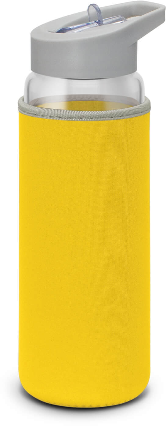 Yellow 700ml Ashland Glass Drink Bottle