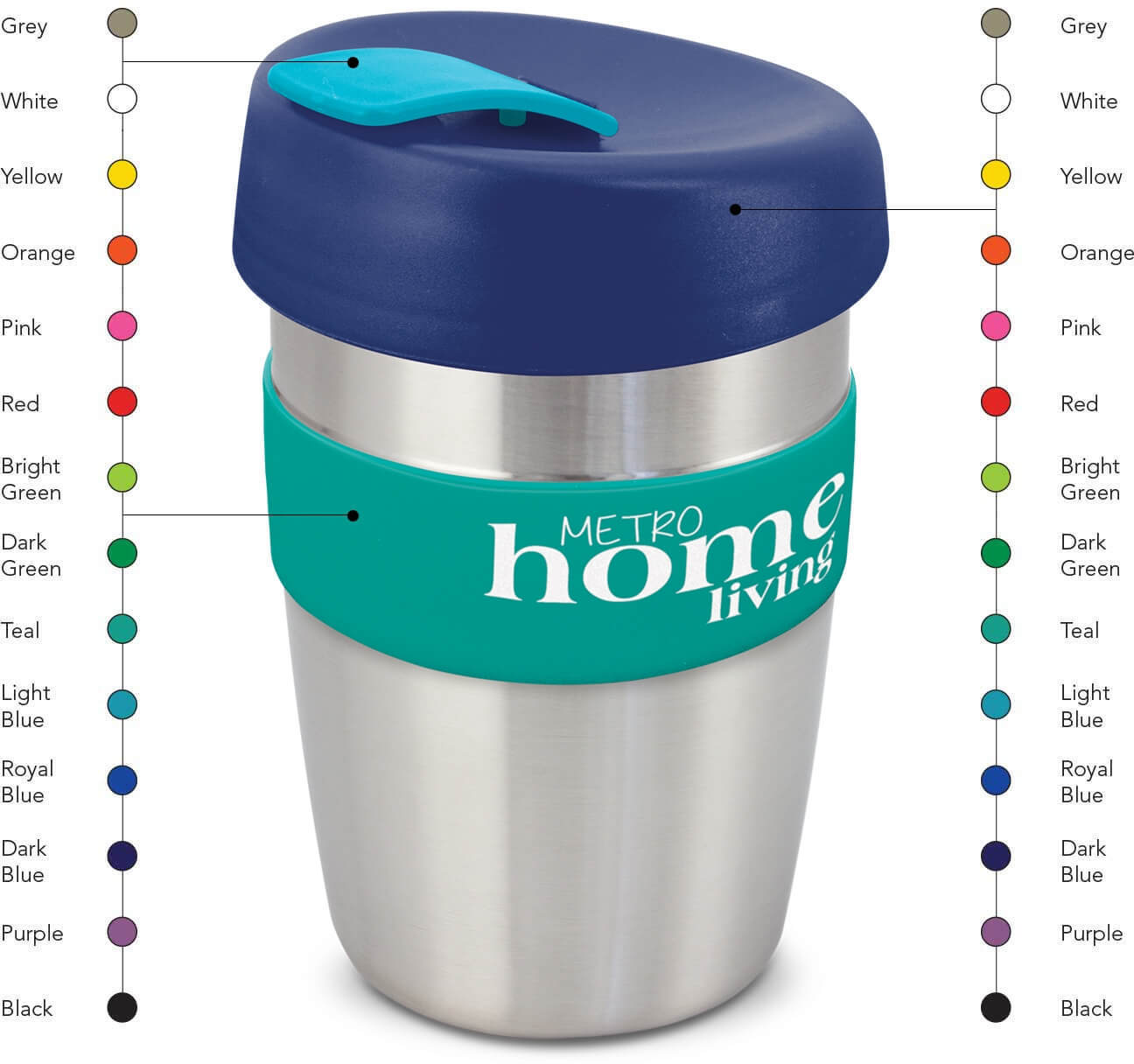 Reusable Coffee Cup  + Silicone Band