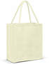 White Lanzarotti Jute Tote Bag - Colour Match