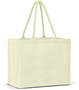 White Milano Jute Tote Bag - Colour Match