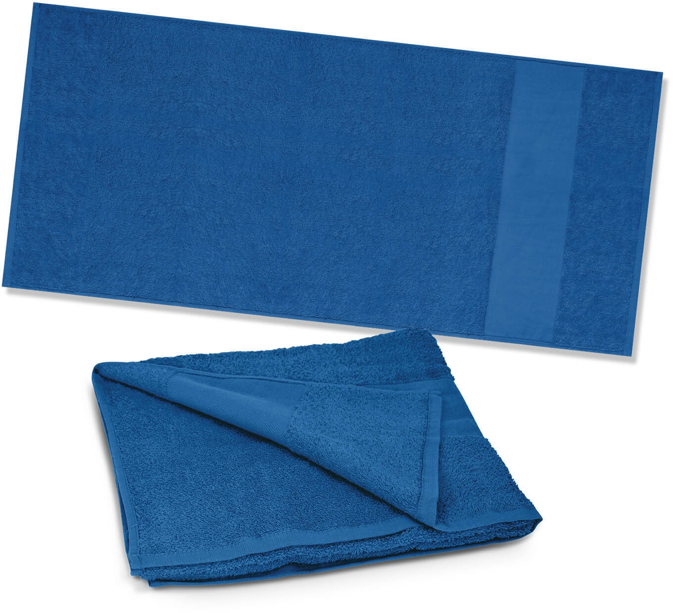 Royal Blue Dune Beach Towel