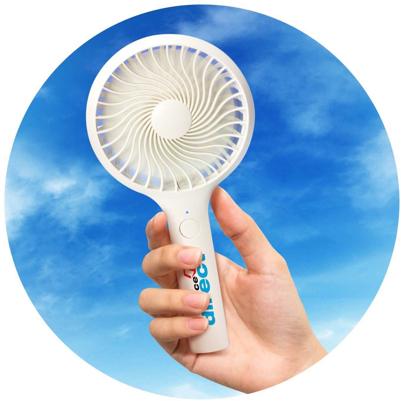 Gyro Rechargeable Fan