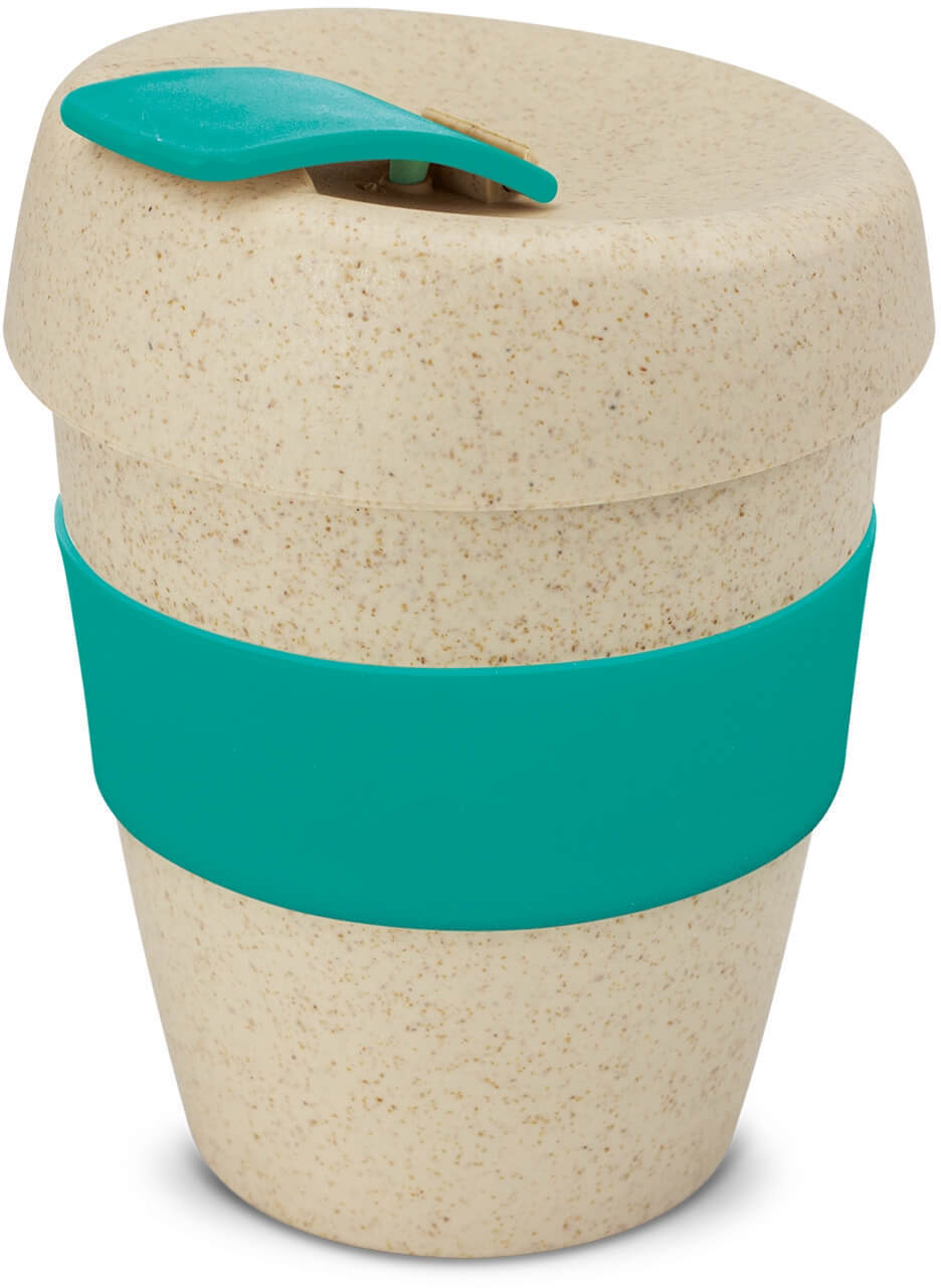 Teal  Natures Take Away Coffee Cup