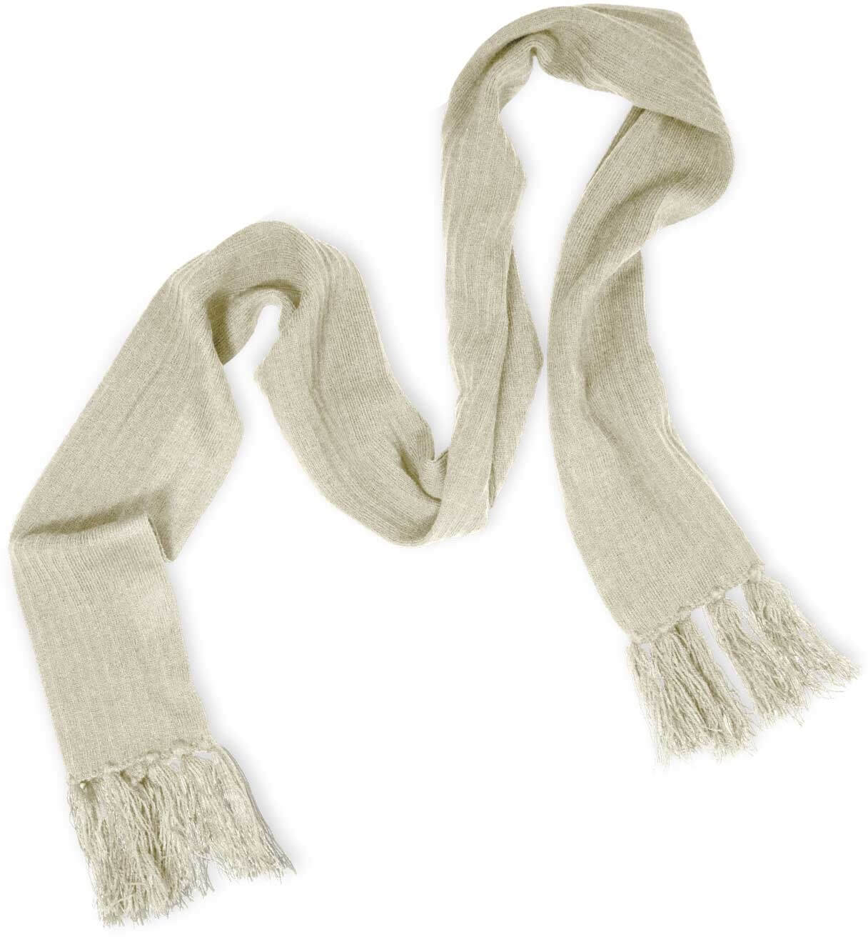 Stone Nebraska Cable Knit Scarf