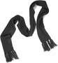 Black Nebraska Cable Knit Scarf