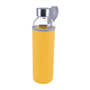 Yellow Caprice 570 ml Glass Drink Bottle with Neoprene Sleeve