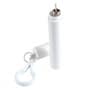 White Telescopic Stainless Steel Straw (carabiner)