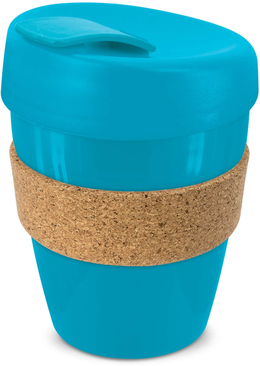 Light Blue Express Cup Deluxe - Cork Band