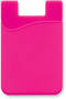 Pink Silicone Phone Wallet - Full Colour