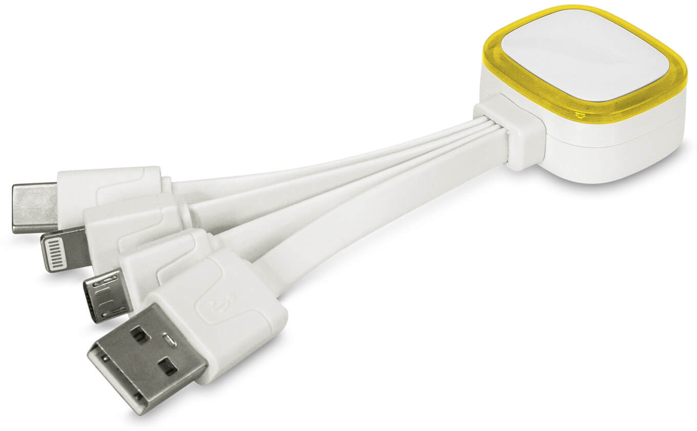 Yellow Zodiac Charging Cable