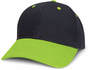 Black/Bright Green Highlander Cap