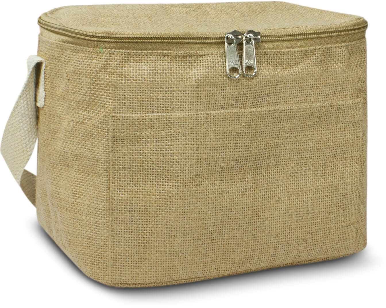 Natural Natural Jute Lunch Cooler Bag