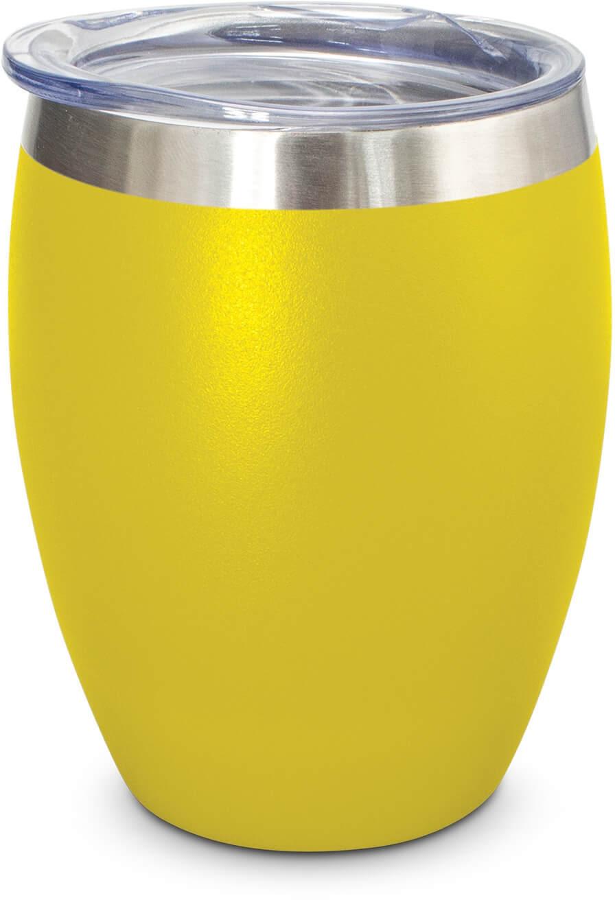 Yellow Verona Stainless Steel Vacuum Cup