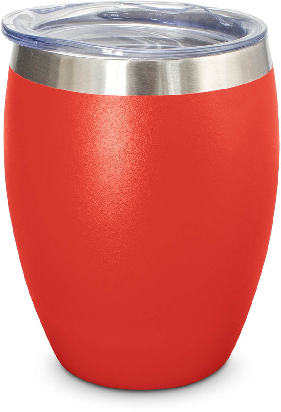 Red Verona Stainless Steel Vacuum Cup