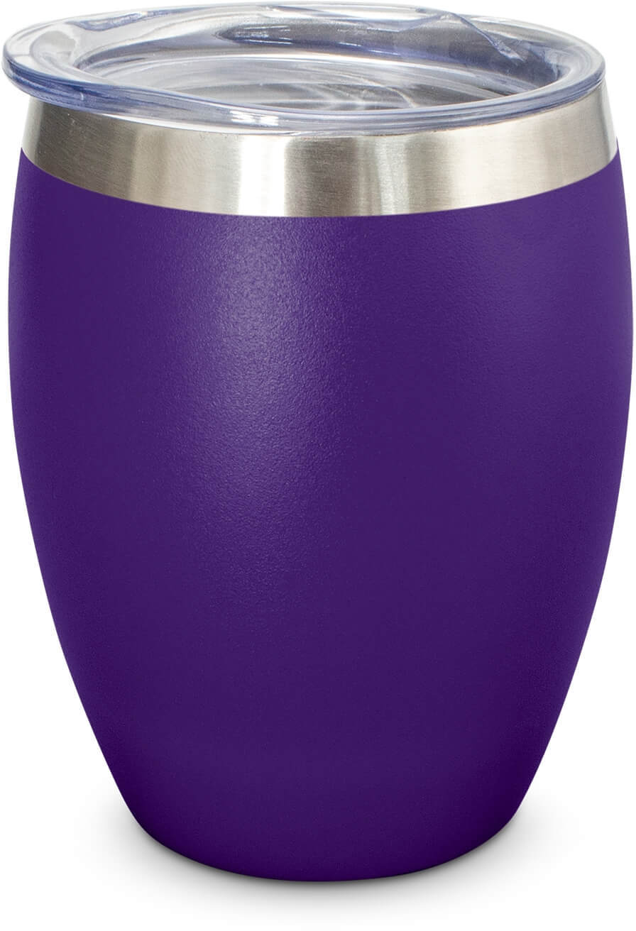 Purple Verona Stainless Steel Vacuum Cup