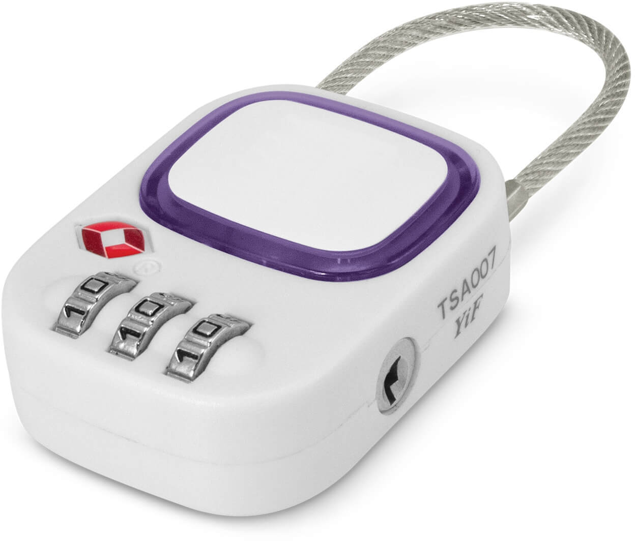 Purple Zodiac TSA Lock