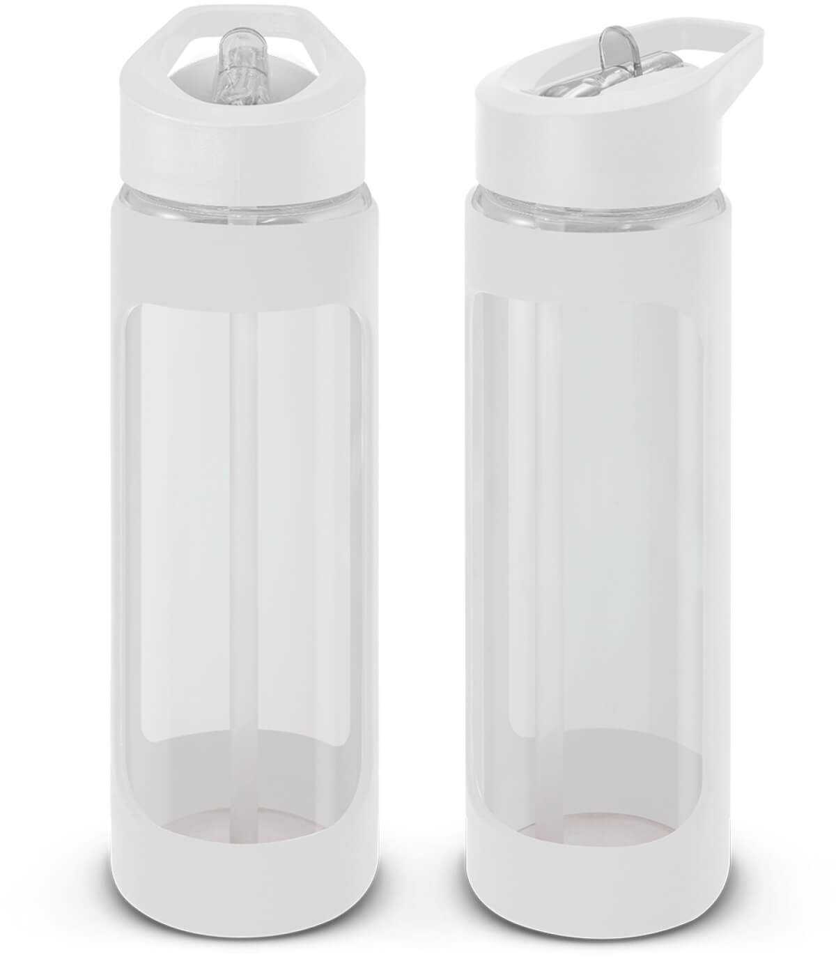 White Jupiter Glass Bottle