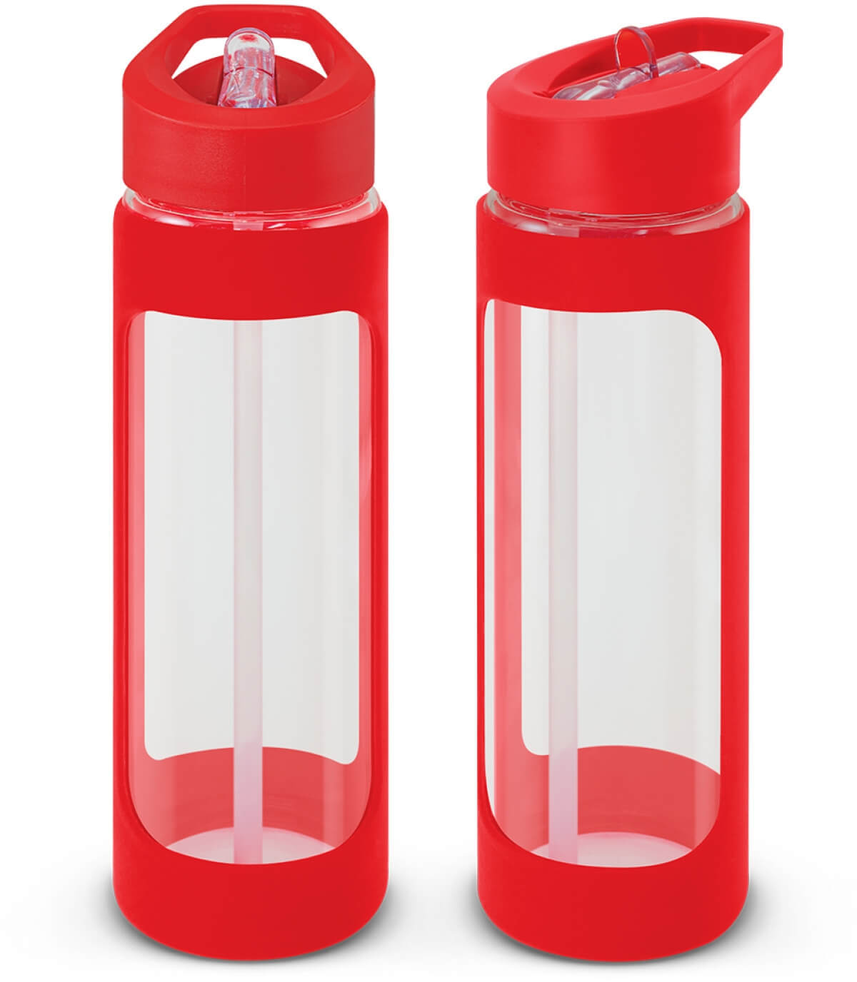 Red Jupiter Glass Bottle