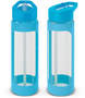 Light Blue Jupiter Glass Bottle