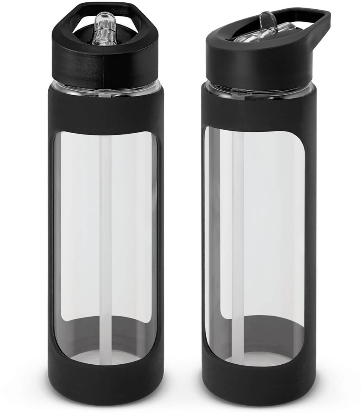 Black Jupiter Glass Bottle