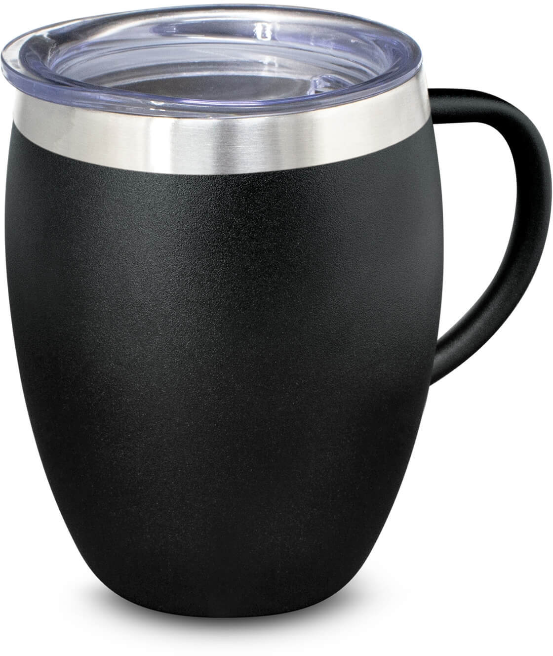 Black Verona Vacuum Cup with Handle