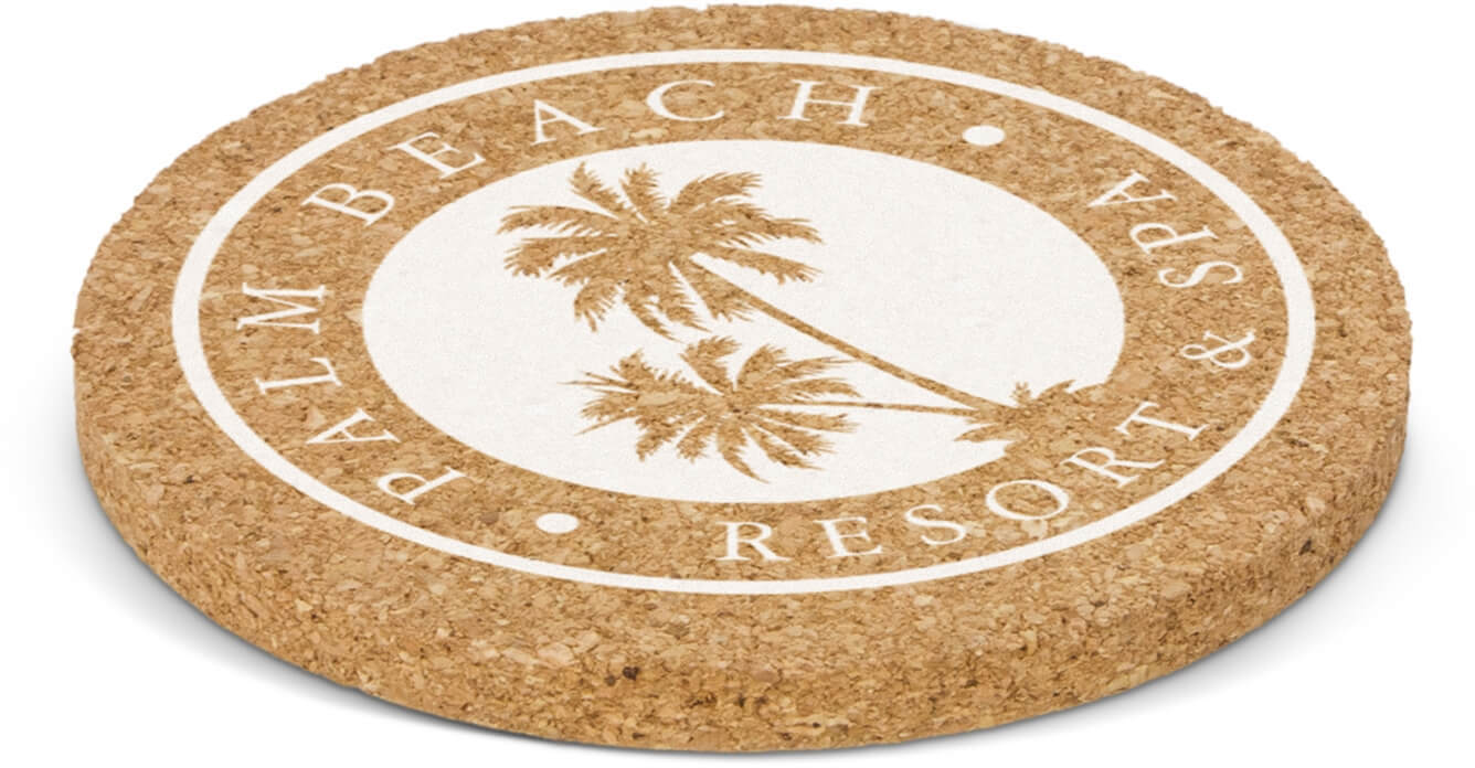 Eco Cork Coaster - Round