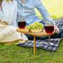 Outdoor Timber Wine Table