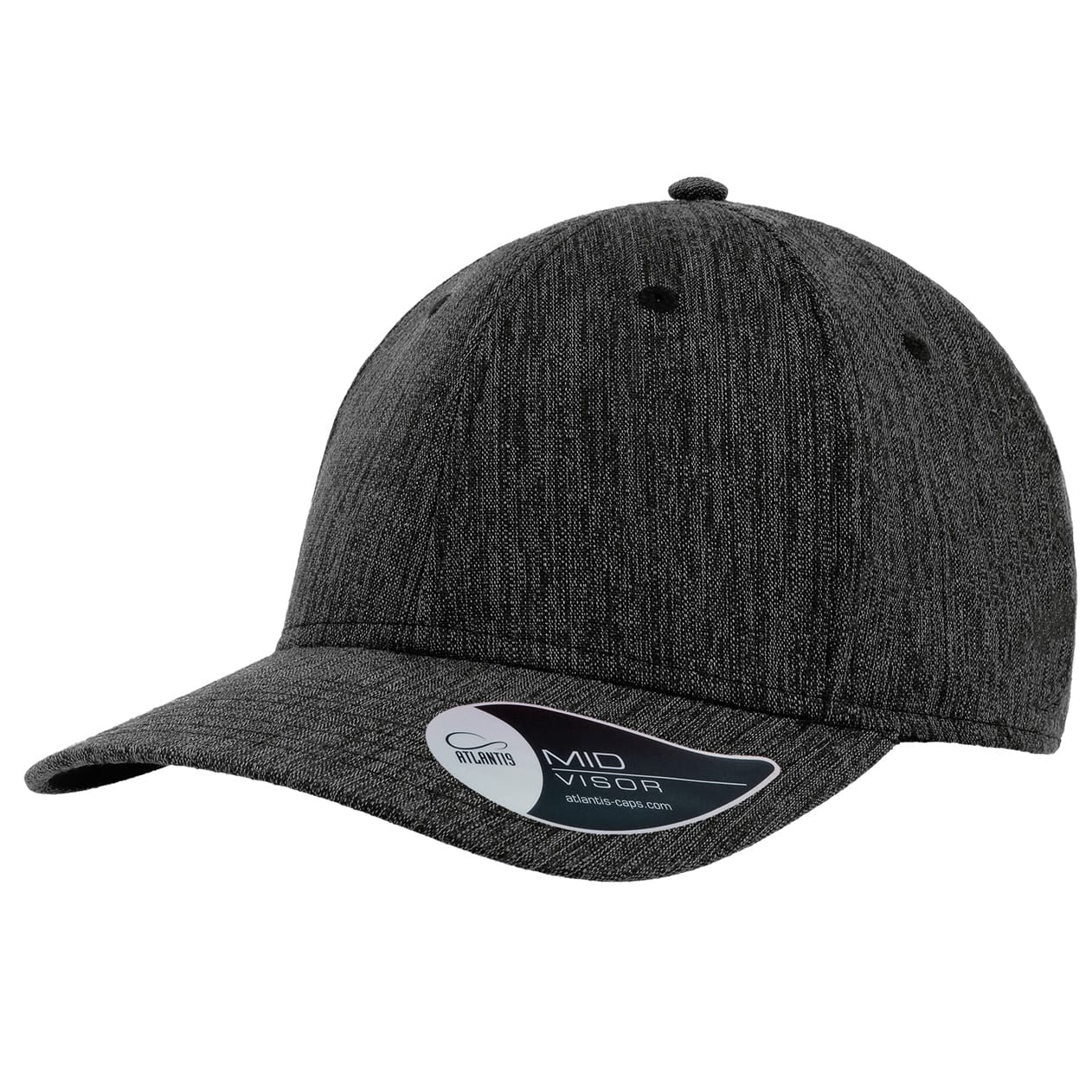 Grey Heather Battle Heather Baseball Cap