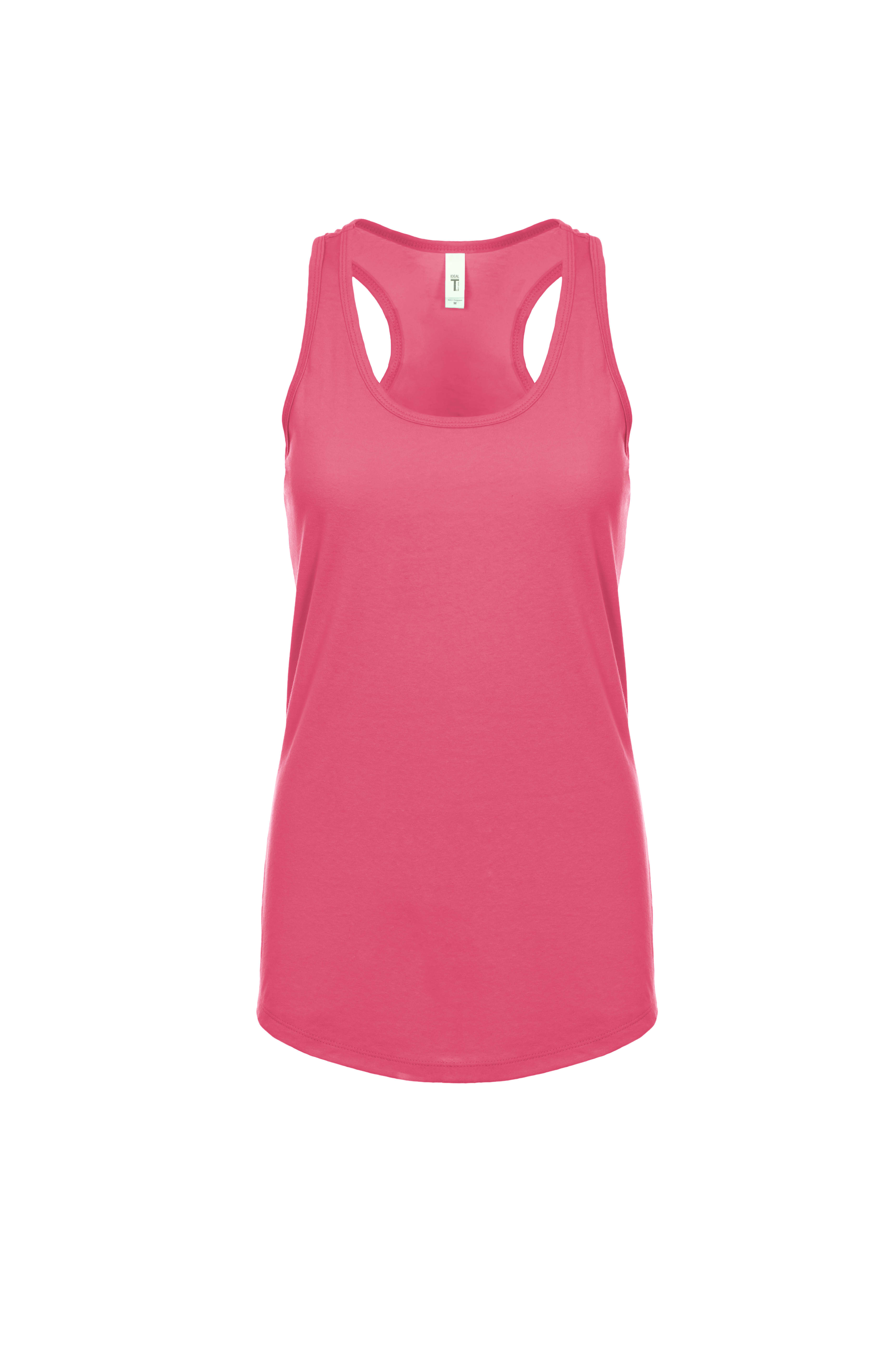 Hot Pink Ideal Racerback Tank