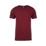 Maroon Next Level Cotton Crew T-shirt