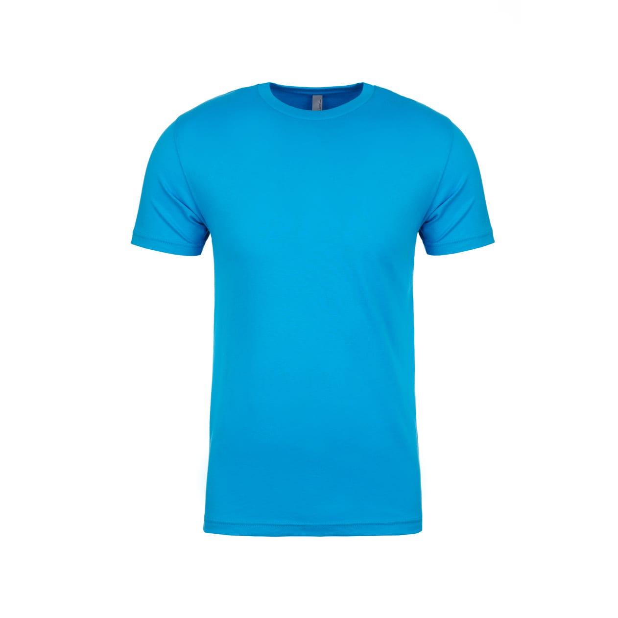 Turquoise Next Level Cotton Crew T-shirt