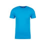 Turquoise Next Level Cotton Crew T-shirt