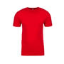 Red Next Level Cotton Crew T-shirt