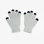 Grey Converge Touch Screen Gloves