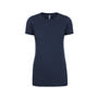 Mid Navy Next Level Women's CVC Crew T-shirt