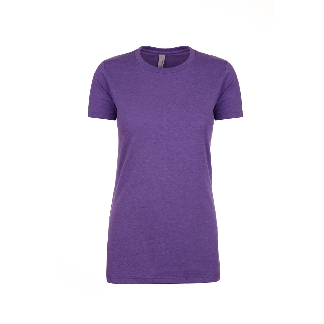 Purple Rush Next Level Women's CVC Crew T-shirt