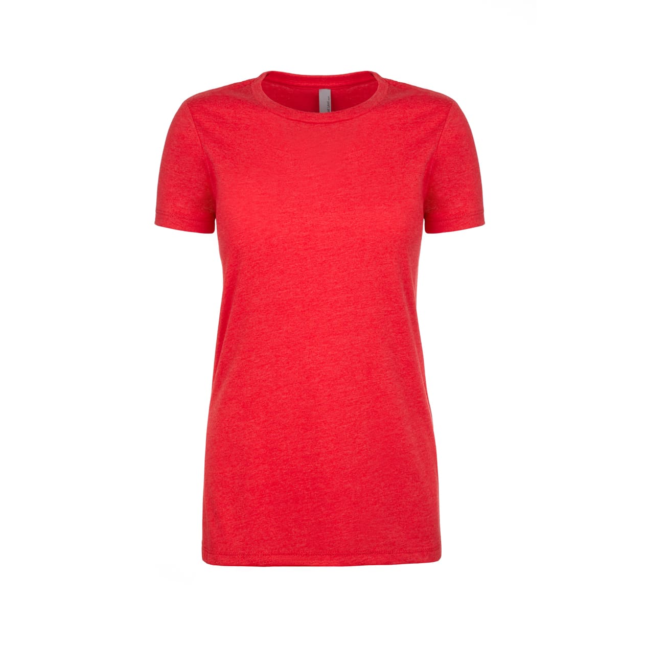 Red Next Level Women's CVC Crew T-shirt