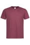 Burgundy Adult Cotton T-Shirt