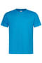 Ocean Blue Adult Cotton T-Shirt