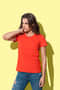 Orange Women's Classic Cotton T