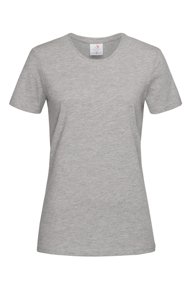 Grey Heather Women's Classic Cotton T