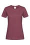 Burgundy Women's Classic Cotton T