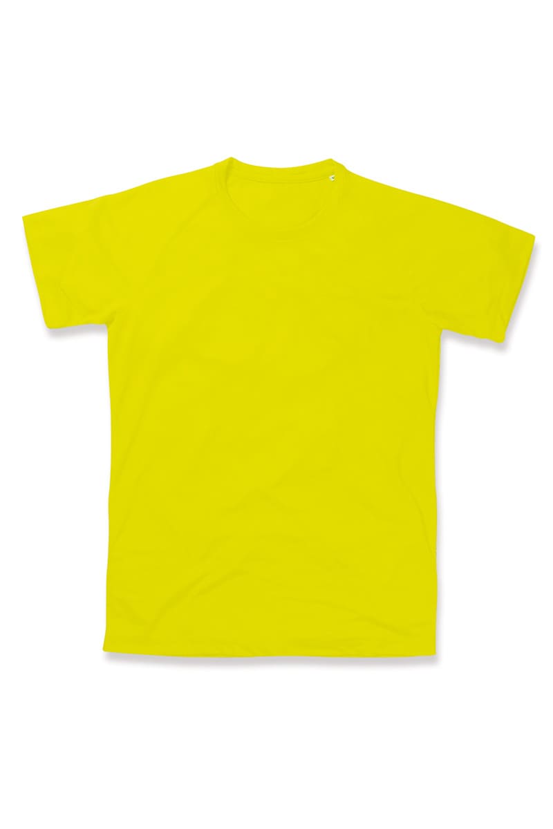 Cyber Yellow Men's Active 140 Raglan