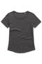 Slate Grey Women's Organic Slub Crew Neck