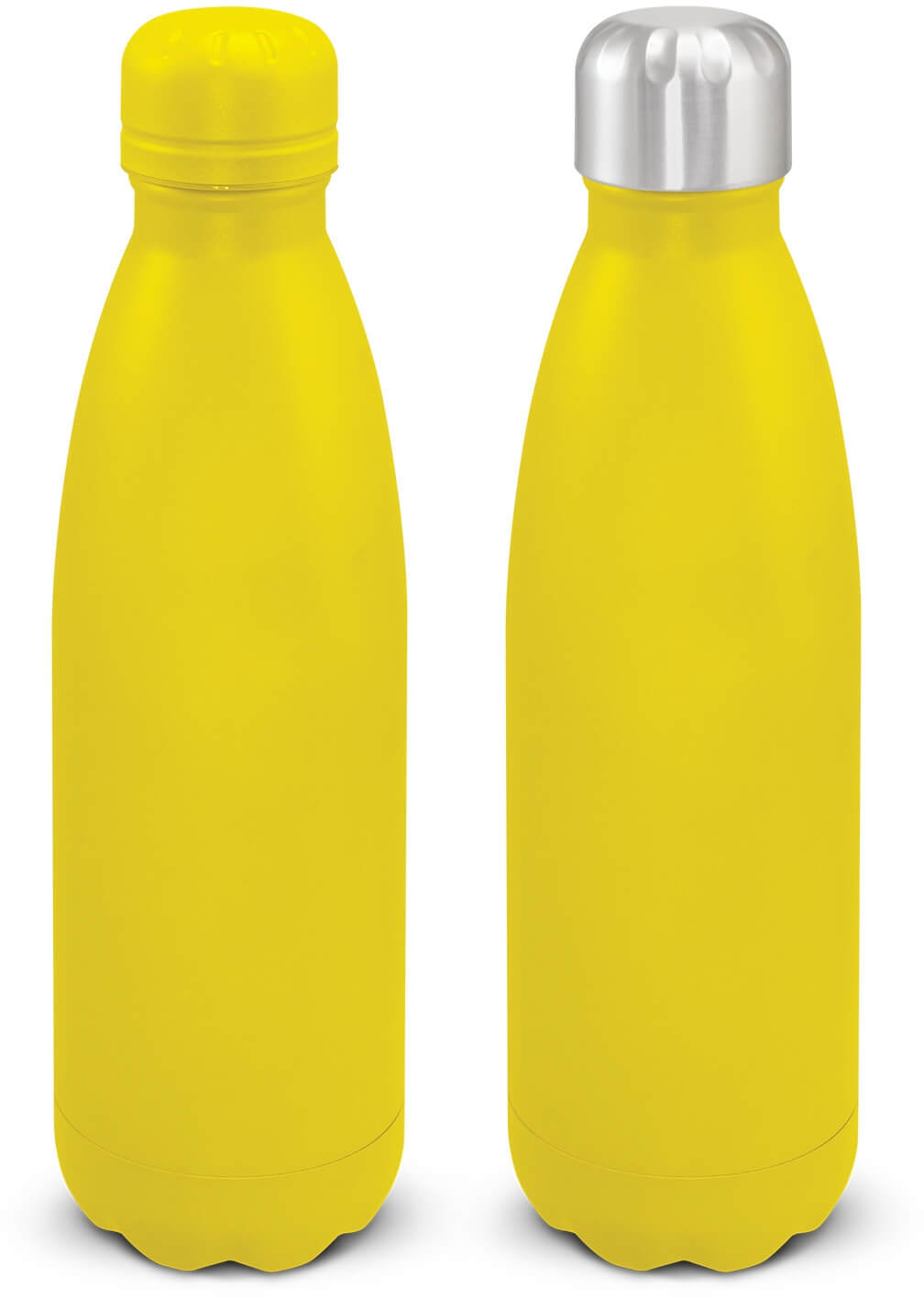 Yellow Chimera Powder Coated Vacuum Bottle